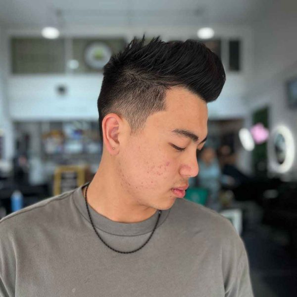 Men's haircut San Diego done at Bespoke Hair